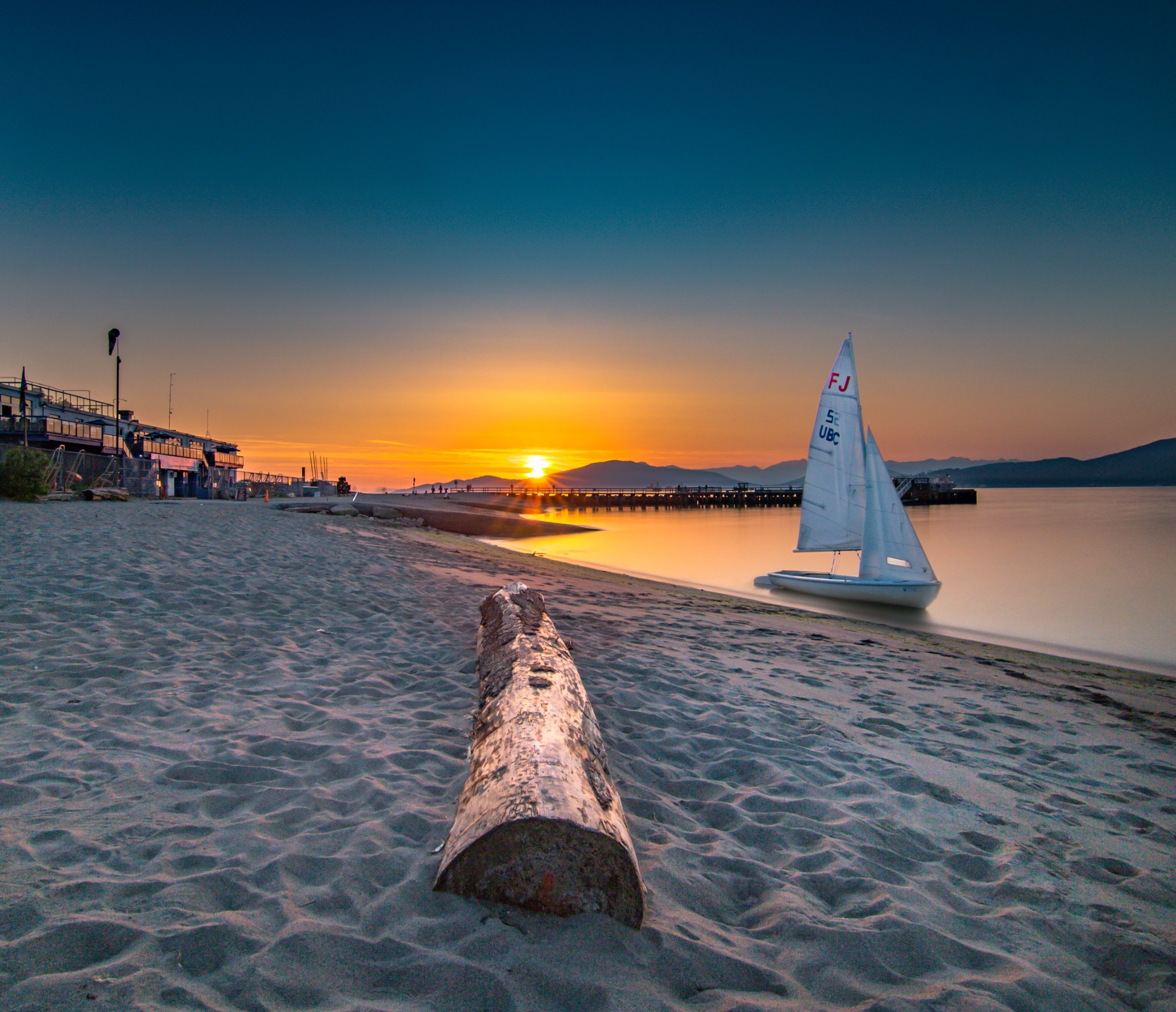 Bayview beach and seafront